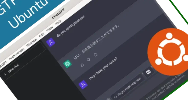 Ubuntu22.04にChatGPT