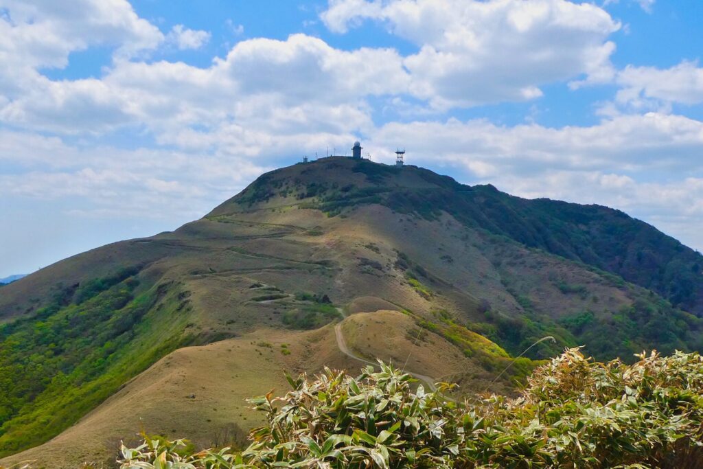 天空林道から山頂